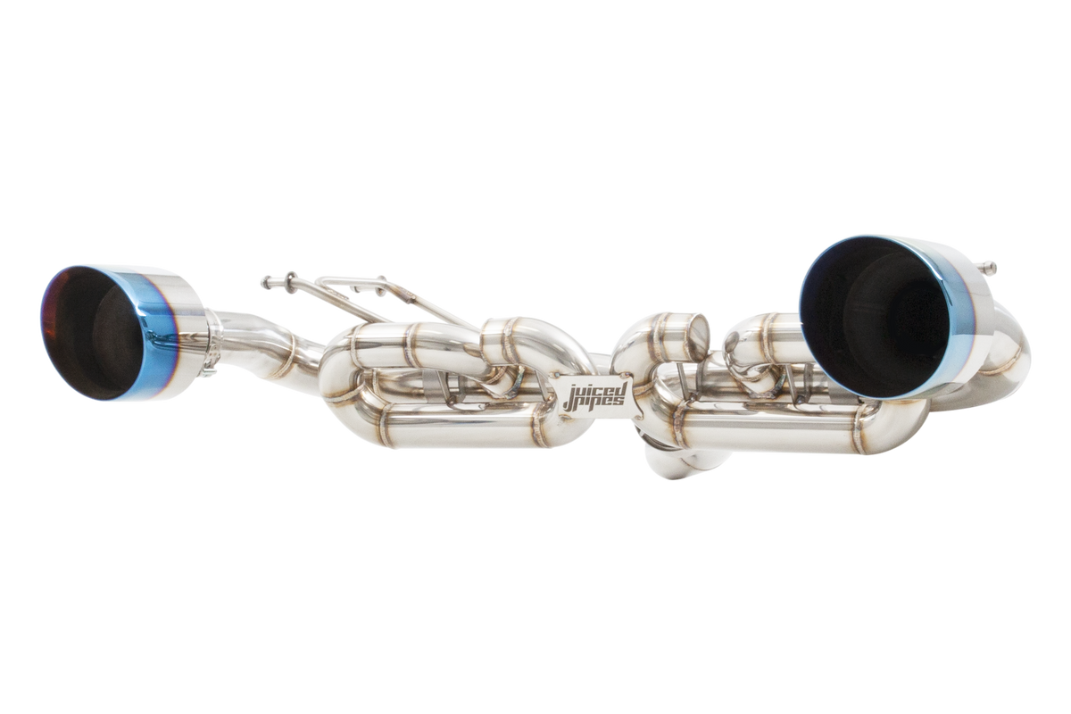 Toyota 86 BRZ Scion FRS 3Inch Burnt Blue Tip Cat Back Exhaust
