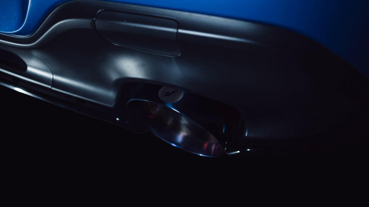 Toyota 86 BRZ Scion FRS 3Inch Burnt Blue Tip Cat Back Exhaust